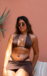 Mini Skirt Palma Chocolate