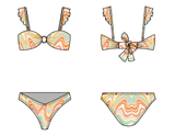 Hearth Bikini - Coco Flamingo