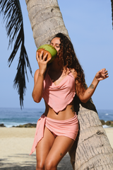Mini falda pareo cover-up Stella