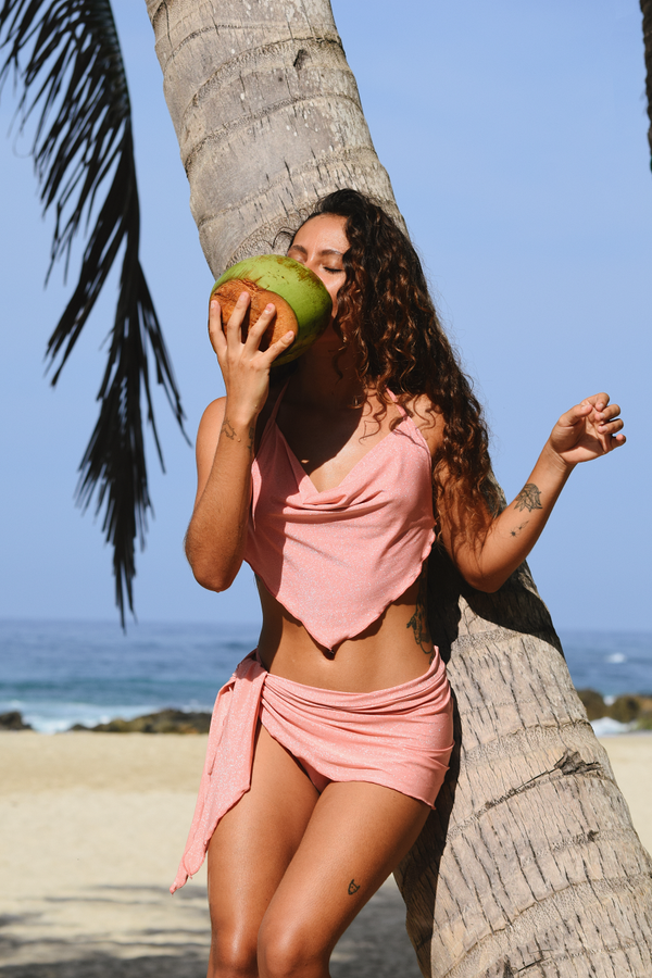 Mini falda pareo cover-up Stella
