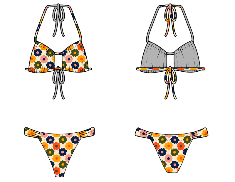 Summer Bikini - Coco Flamingo