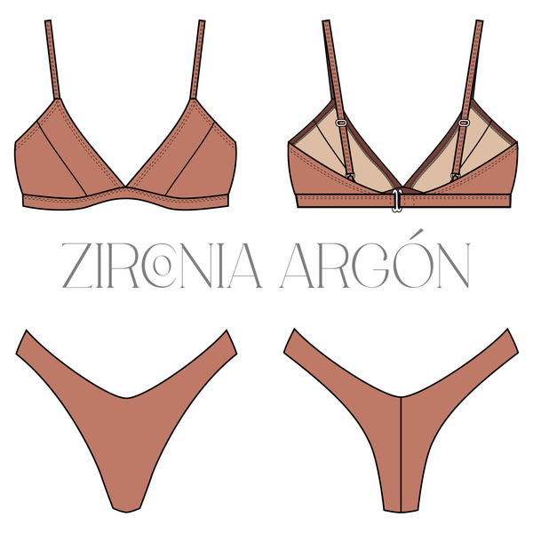Zirconia Bikini - Coco Flamingo